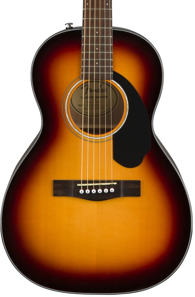 Fender Classic Design CP60S Parlour Guitar in 3 Tone Sunburst