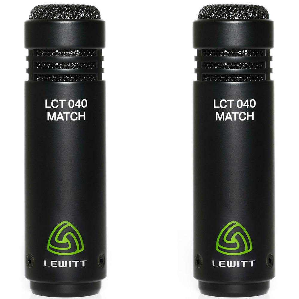 Lewitt LCT 040 MATCH Small Diaphragm Condenser Microphones (Stereo Pair)