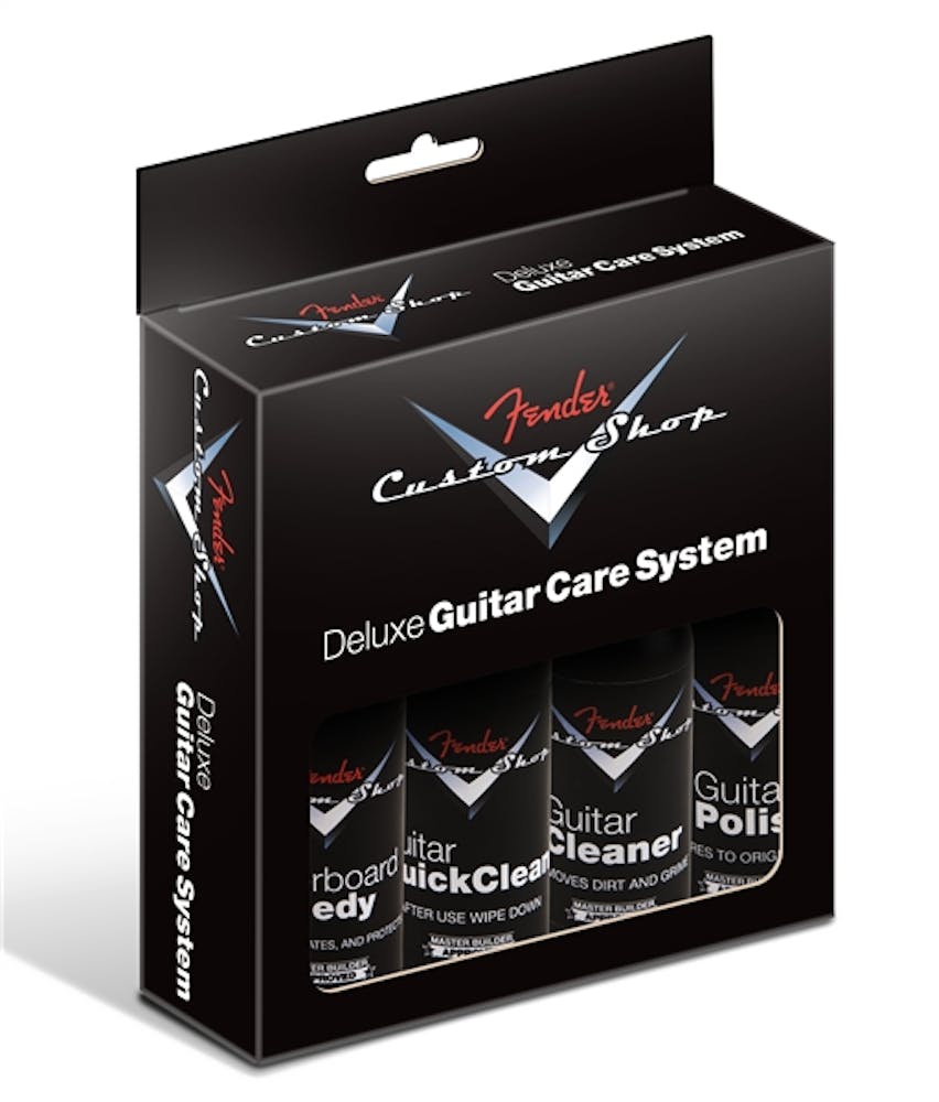 Fender Custom Shop DLX Guitar Care Kit 4 Pack