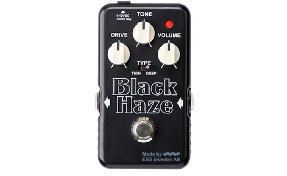 EBS Black Haze Overdrive/Distortion Pedal