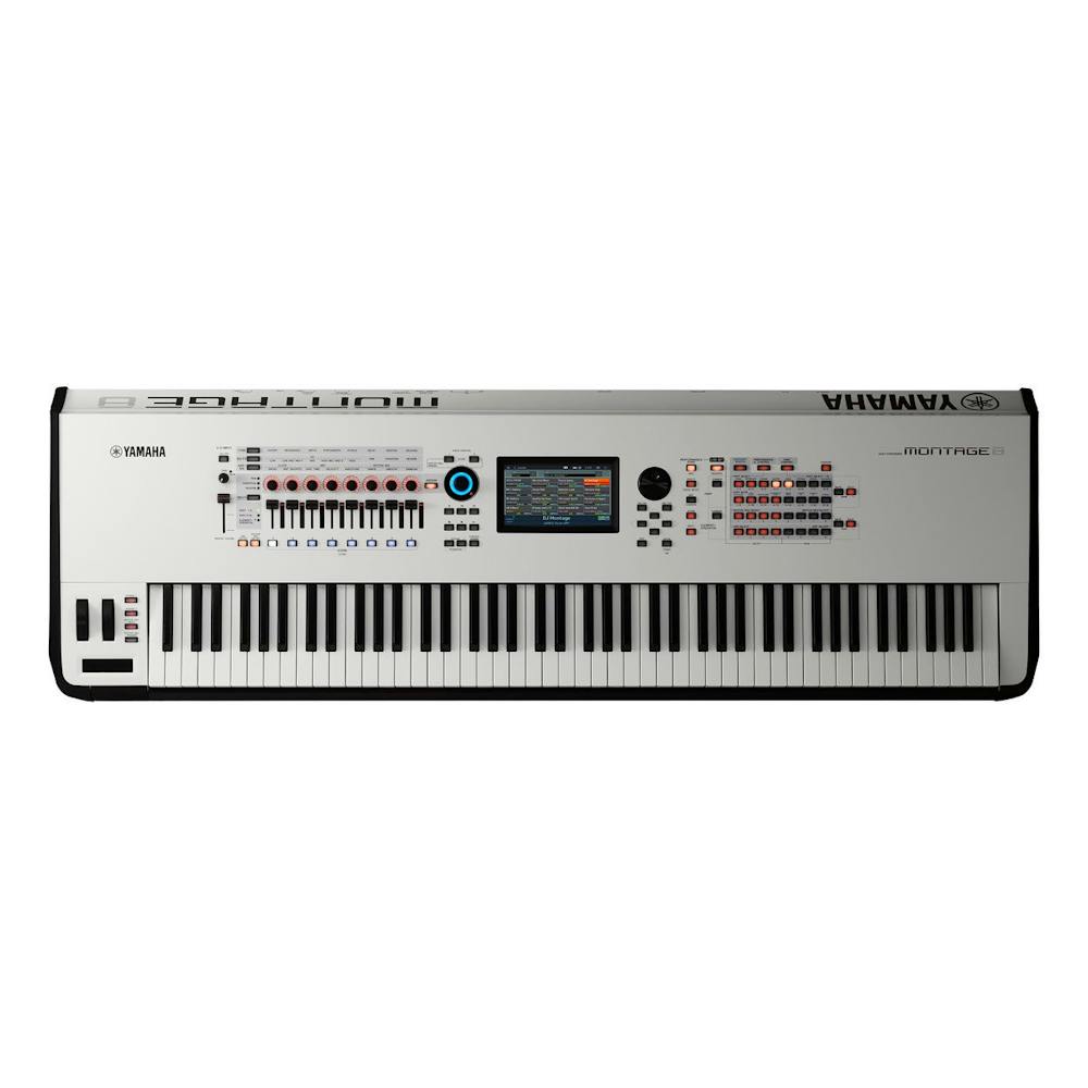Yamaha Montage 8 - White Limited Edition 88 Note Synthesizer
