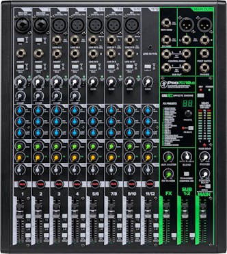 Mackie PROFX12 V3 Mixer w/ Digital FX