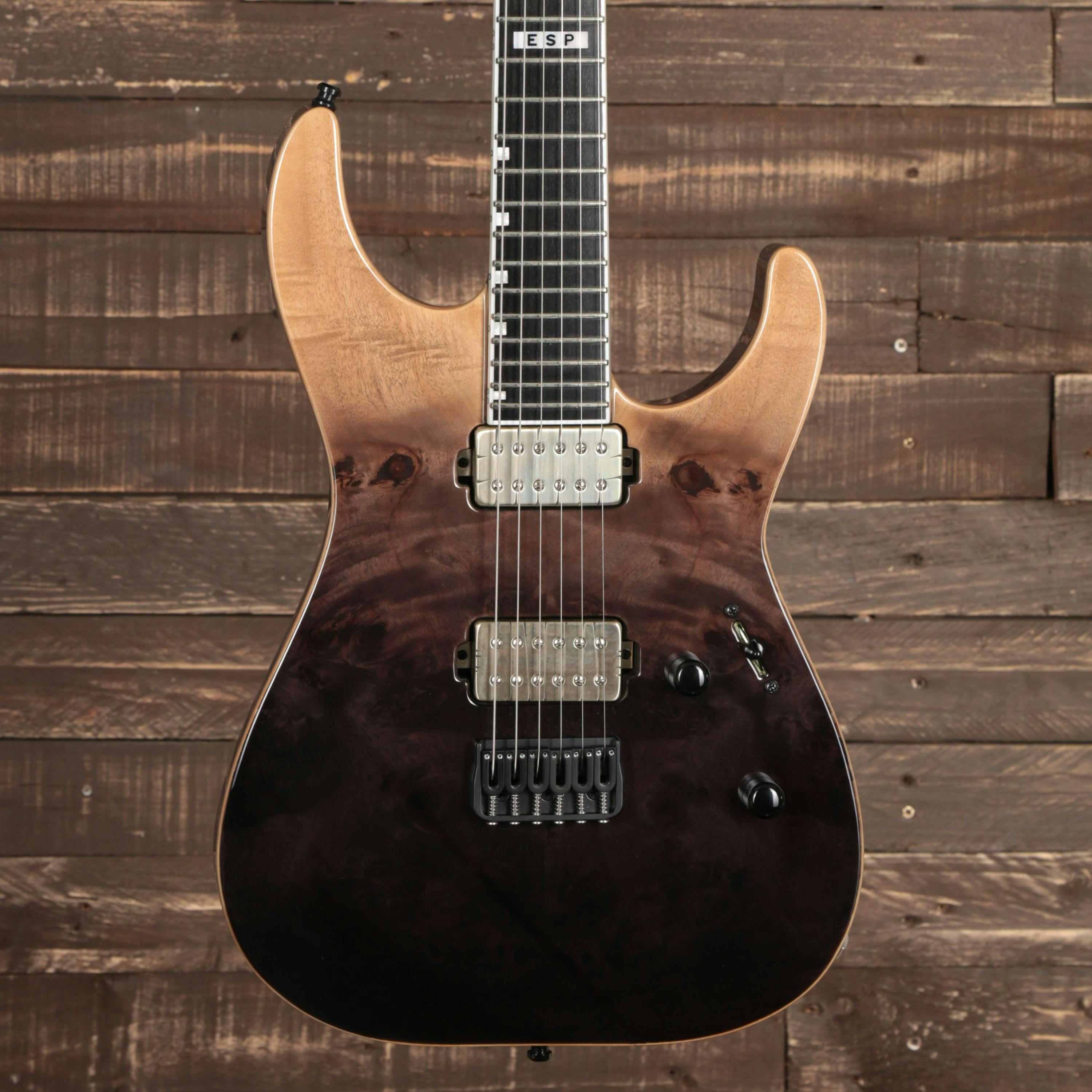 Esp E Ii M Ii Nt In Black Natural Fade Andertons Music Co