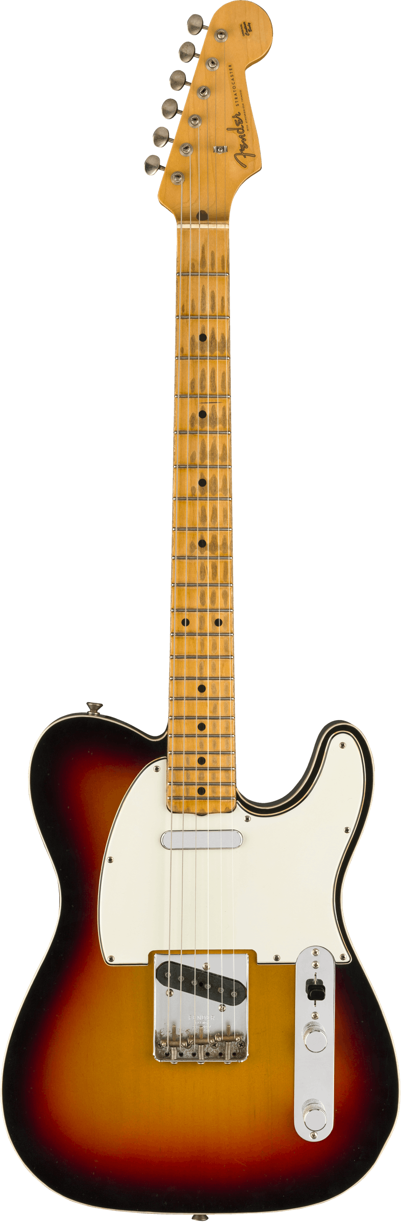Fender Custom Shop Eric Clapton Blind Faith Telecaster In 3 Colour Sunburst Built By Todd Krause