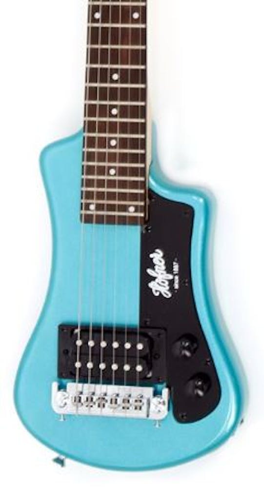 Hofner HCT Shorty Guitar in Blue