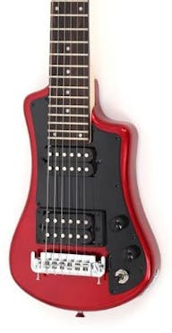 Hofner HCT Shorty DELUXE Guitar in Red
