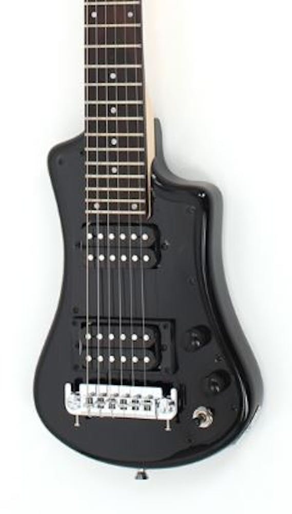 Hofner HCT Shorty DELUXE Guitar in Black