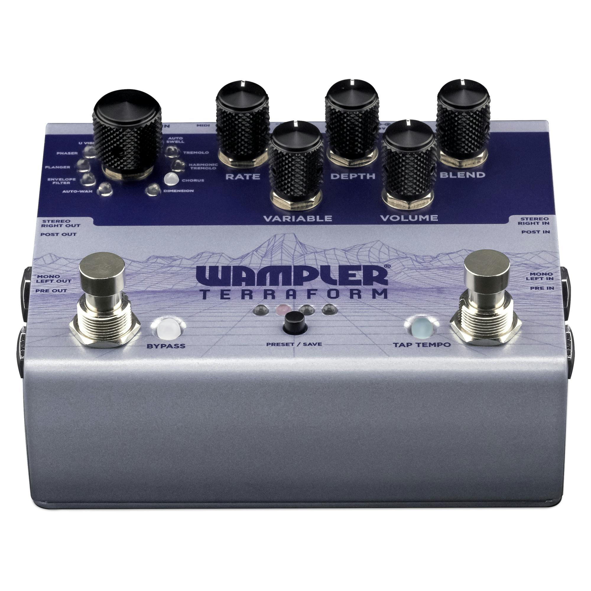 Wampler Terraform Modulation Multi FX Pedal - Andertons Music Co.