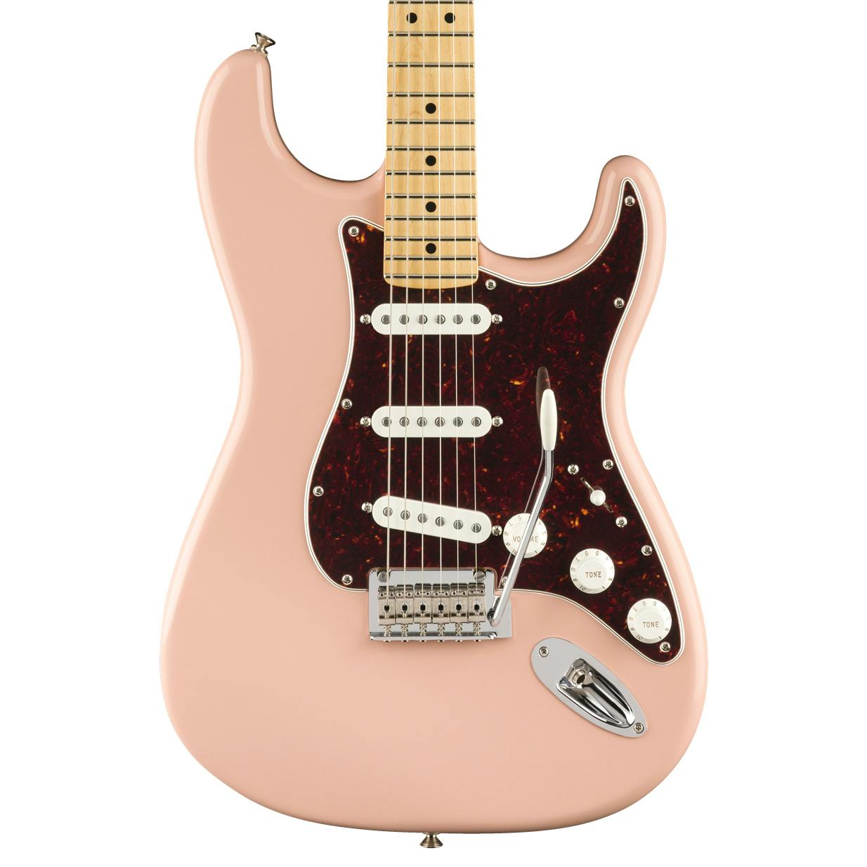 Fender Limited Edition Player Stratocaster Electric Guitar in Shell Pink - Andertons Music Co.