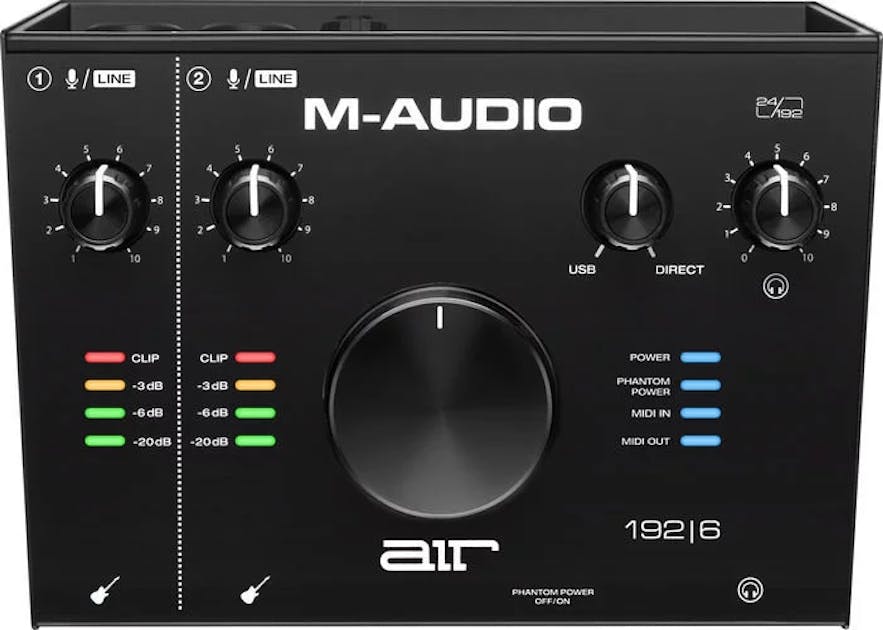 M-Audio AIR 192 6 - 2 In/2-Out 24/192 USB Audio/MIDI Interface
