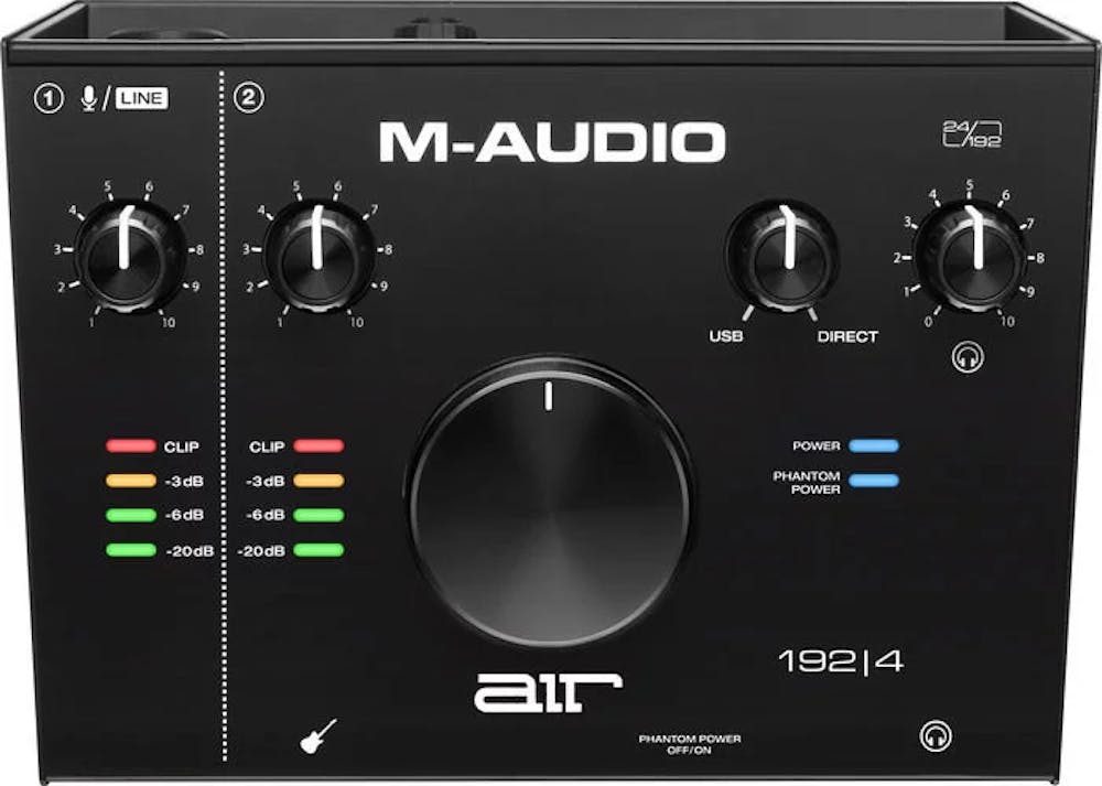 M-Audio AIR 192 4 - 2-In/2-Out 24/192 USB Audio Interface