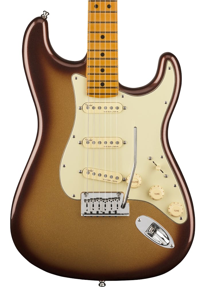 Fender American Ultra Stratocaster Maple Fingerboard In Mocha Burst