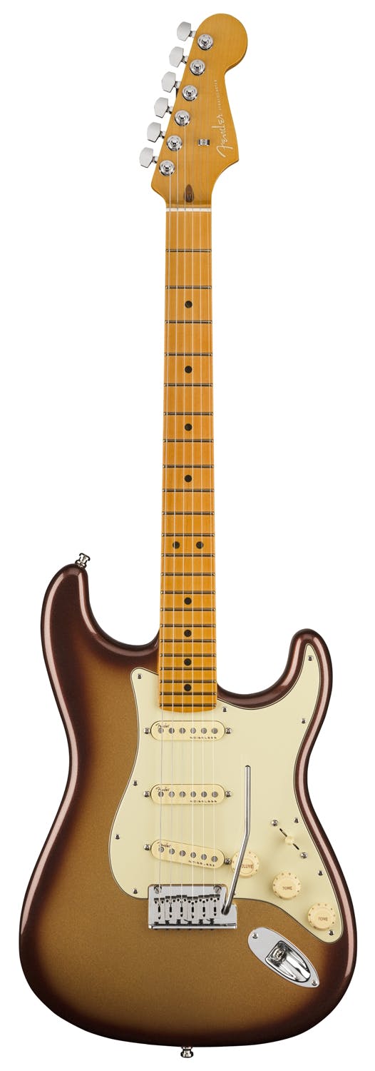 Fender American Ultra Stratocaster Maple Fingerboard In Mocha