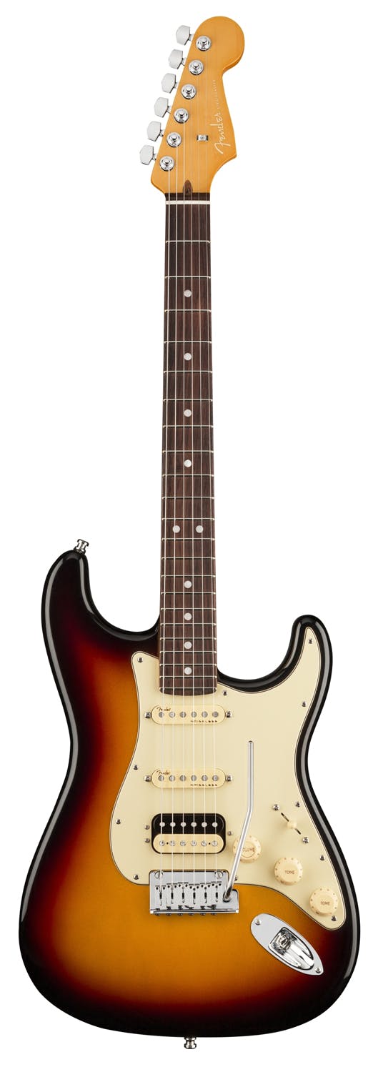 Fender American Ultra Stratocaster HSS Rosewood Fingerboard In Ultraburst -  Andertons Music Co.