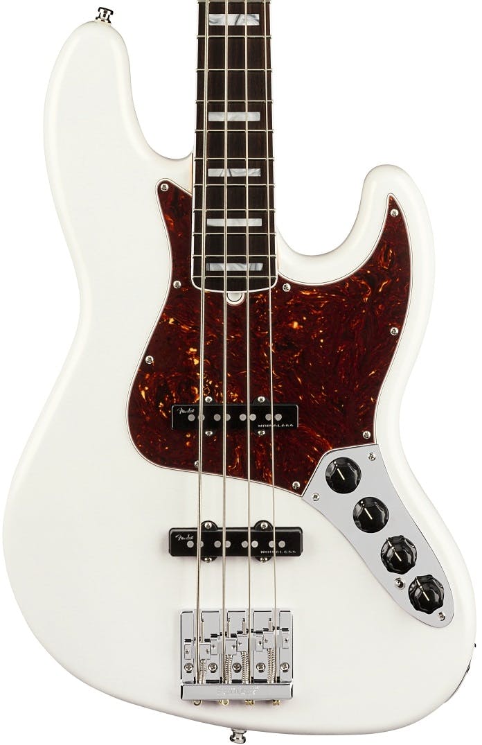 Rosewood　Music　In　Ultra　Fingerboard　Jazz　Pearl　Andertons　Bass　Arctic　American　Fender　Co.