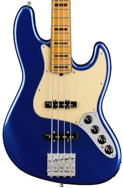 Fender American Ultra Jazz Bass Maple Fingerboard In Cobra Blue