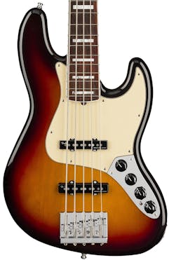 Fender American Ultra Jazz Bass V Rosewood Fingerboard In Ultraburst