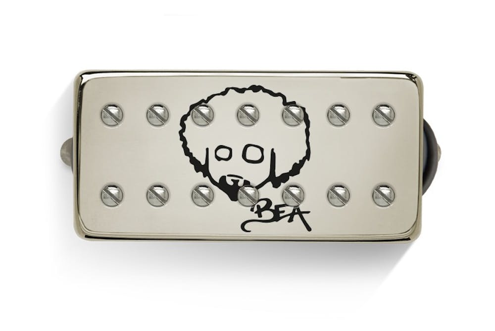 Bare Knuckle Rabea Massaad Silo Signature 7-String Pickup Set - Nickel Covers with 'Bea Etch