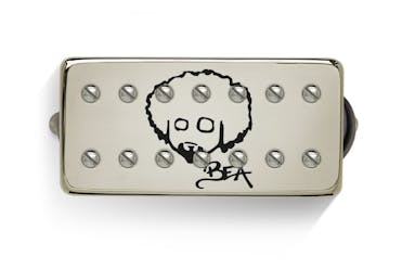 Bare Knuckle Rabea Massaad Silo Signature 7-String Pickup Set - Nickel Covers with 'Bea Etch