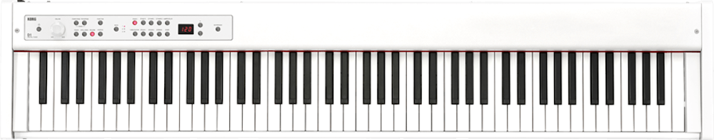 Korg D1 Digital Stage Piano in White