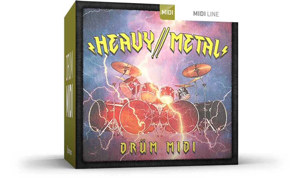 Toontrack Heavy Metal Drum MIDI Pack