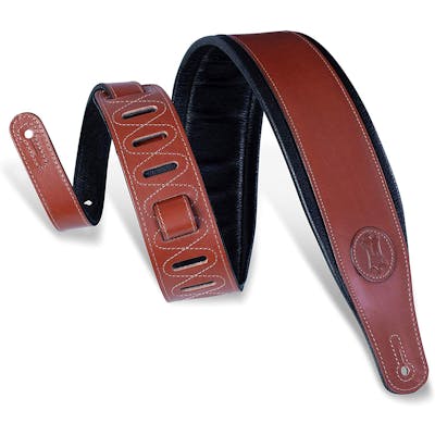 Levy MSS1WAL Guitar Strap in Walnut