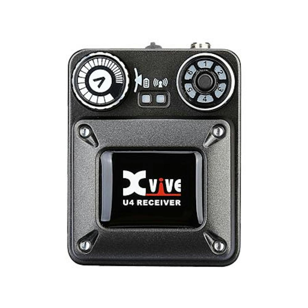 Xvive Wireless RECEIVER ONLY for In-Ear Monitor System - 2.4GHz (NO EARPHONES)