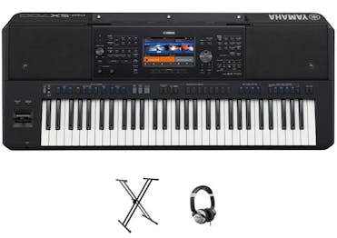 Yamaha PSR-SX700 Keyboard in Black Bundle 2