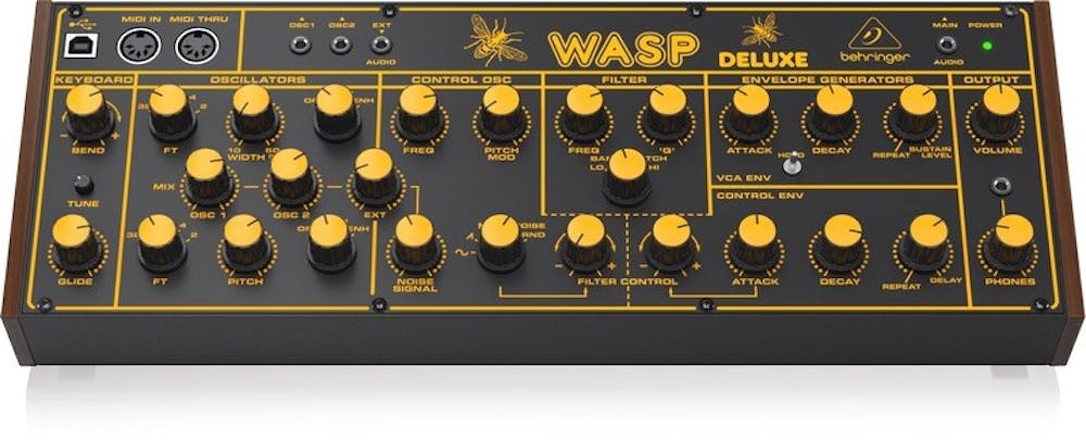 Behringer Wasp Deluxe Hybrid Desktop Synthesizer