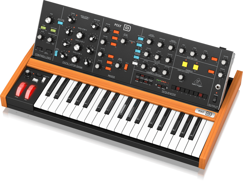 behringer poly d polyphonic analog synthesizer