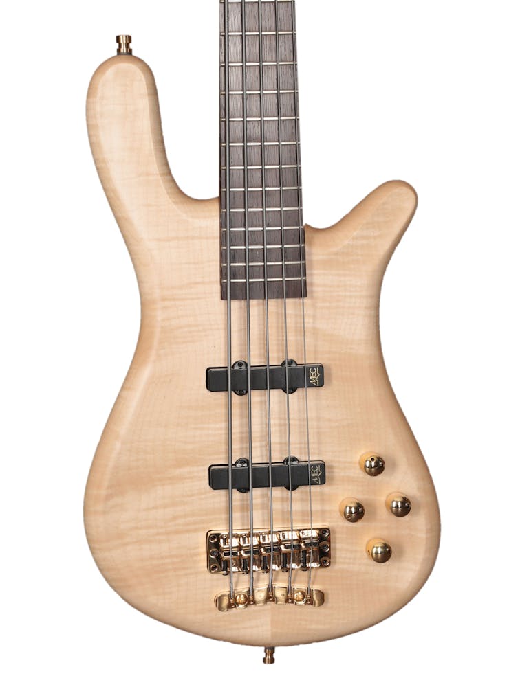 Warwick GPS Streamer LX 5-String Bass in Natural Satin with Limited Edition Maple Top