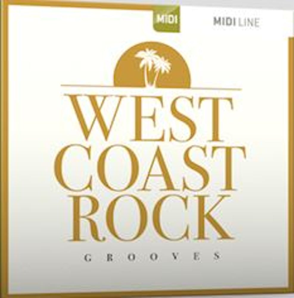 Toontrack West Coast Rock Grooves MIDI Pack