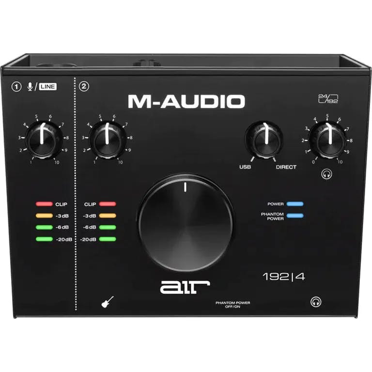 M-Audio AIR 192 4 Bundle with SE Electronics X1A, TTS-MI0822BK, TTMC-6