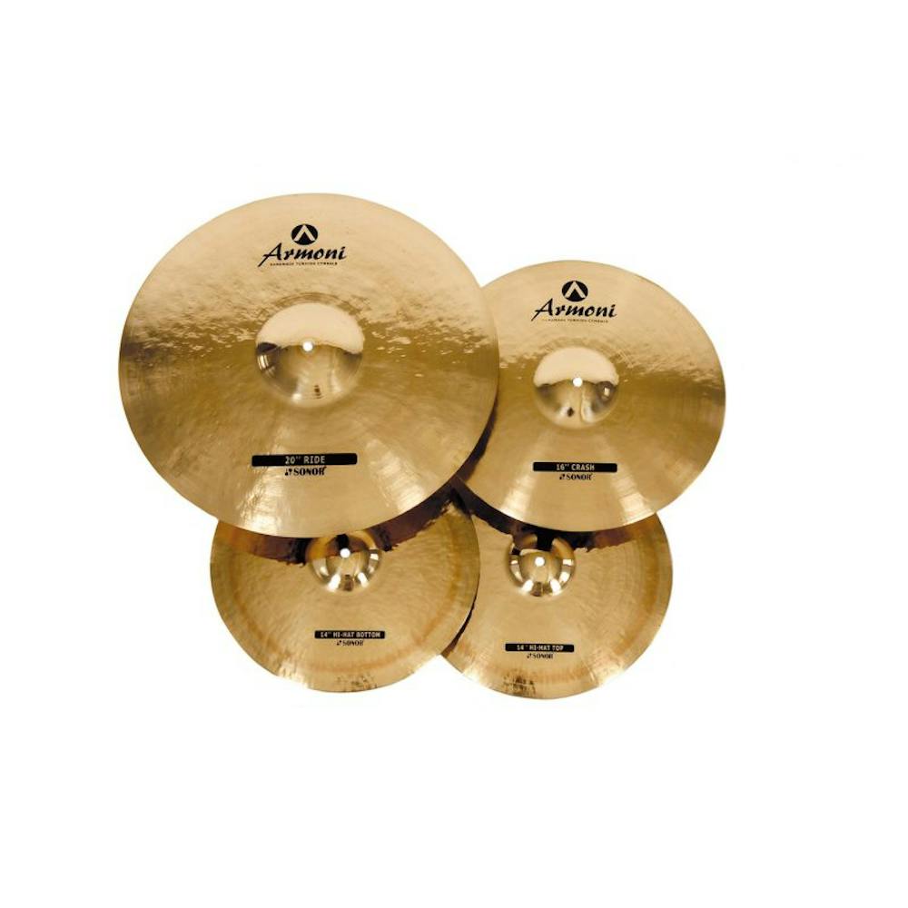 B Stock : Armoni Cymbal Set 14", 16", 20" Including Free Cymbal Bag
