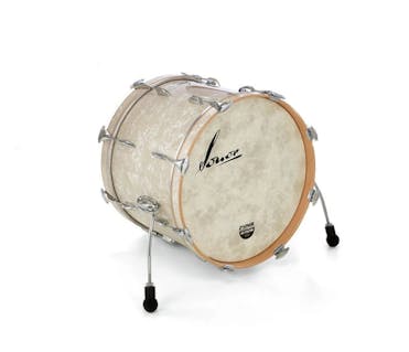 Sonor Vintage Series 22x14 Bass Drum w/ Mount In Vintage Pearl