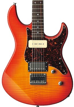 Yamaha Pacifica 611HFM Electric Guitar in Light Amber Burst