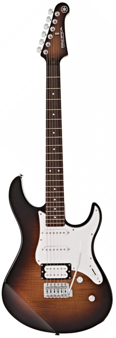Yamaha Pacifica 212VFM Electric Guitar with Flamed Maple Top in Tobacco  Brown Sunburst - Andertons Music Co.