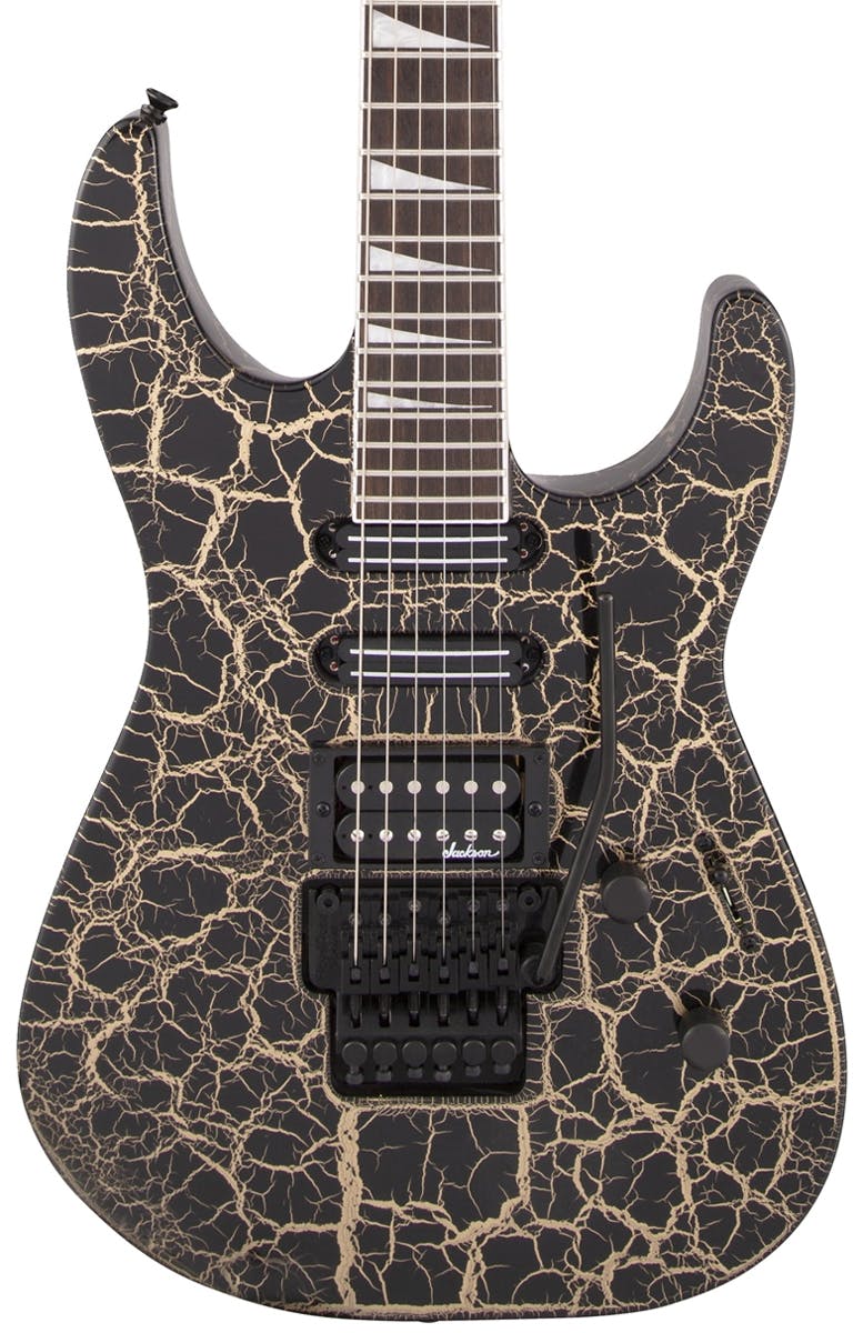 Jackson X Series Soloist SL3X DX In Gold Crackle - Andertons Music Co.