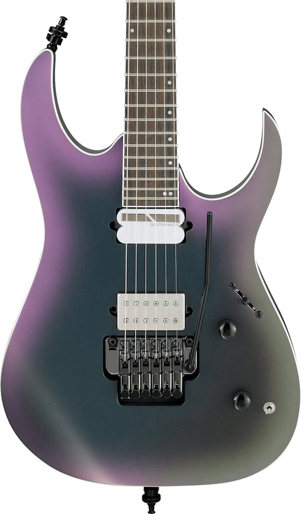 Ibanez RG60ALS-BAM Axion Label Electric Guitar In Black Aurora Burst Matte