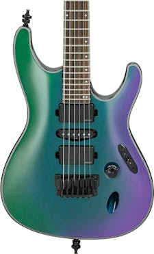 B Stock : Ibanez S671ALB-BCM Axion Label Electric Guitar In Blue Chameleon