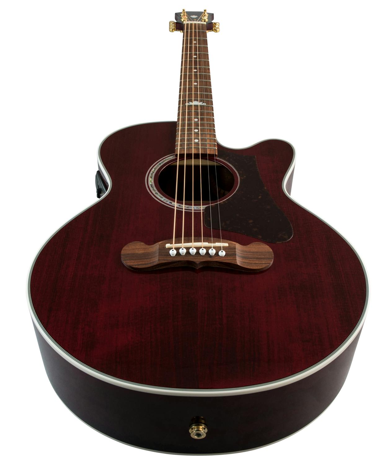 epiphone ej 200 wine red