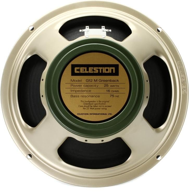 Celestion 25W 16 ohm G12M Greenback Speaker - Andertons Music Co.