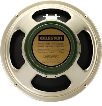 Celestion 25W 16 ohm G12M Greenback Speaker