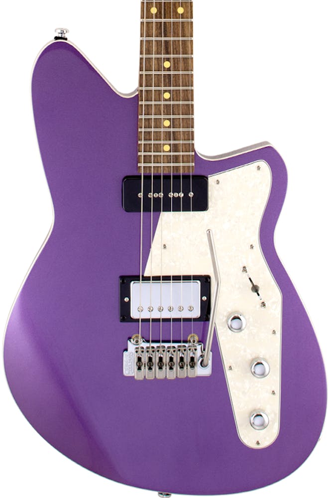 Reverend Double Agent W Electric Guitar in Purple