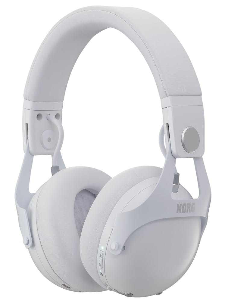 Korg NC-Q1 Smart Noise Cancelling DJ Headphones in White