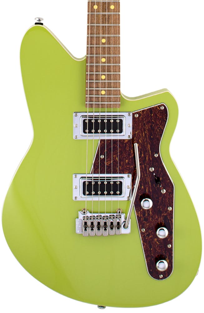 streepje Krijt Onderbreking Reverend Jetstream RB Electric Guitar in Avocado Green - Andertons Music Co.