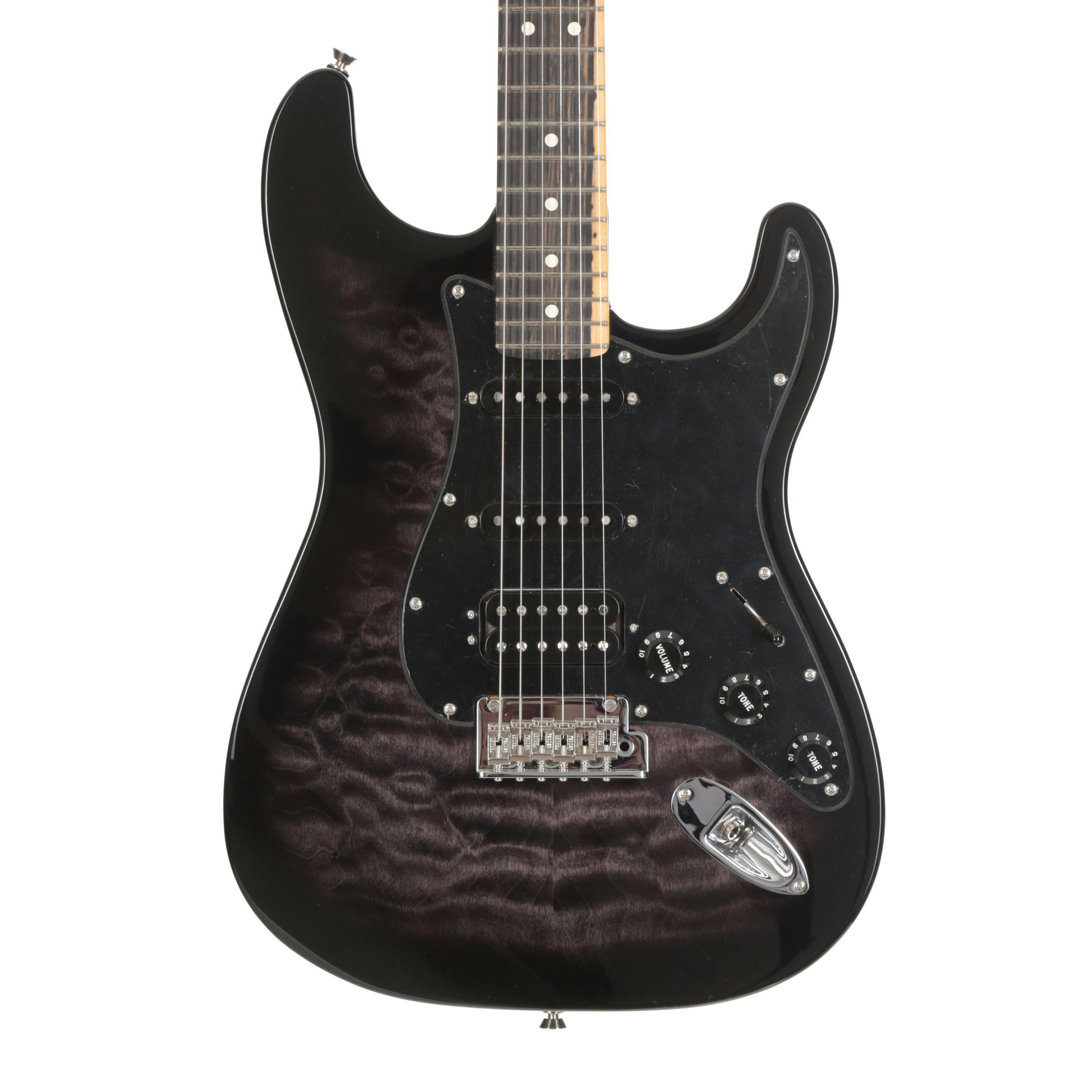 stratocaster ebony fretboard