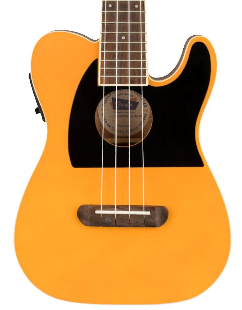 Fender Fullerton Tele Ukulele in Butterscotch Blonde