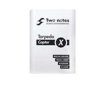 Two Notes Torpedo Captor X 8 ohm Compact Reactive Load Box, Attenuator, Cab Sim and IR Loader
