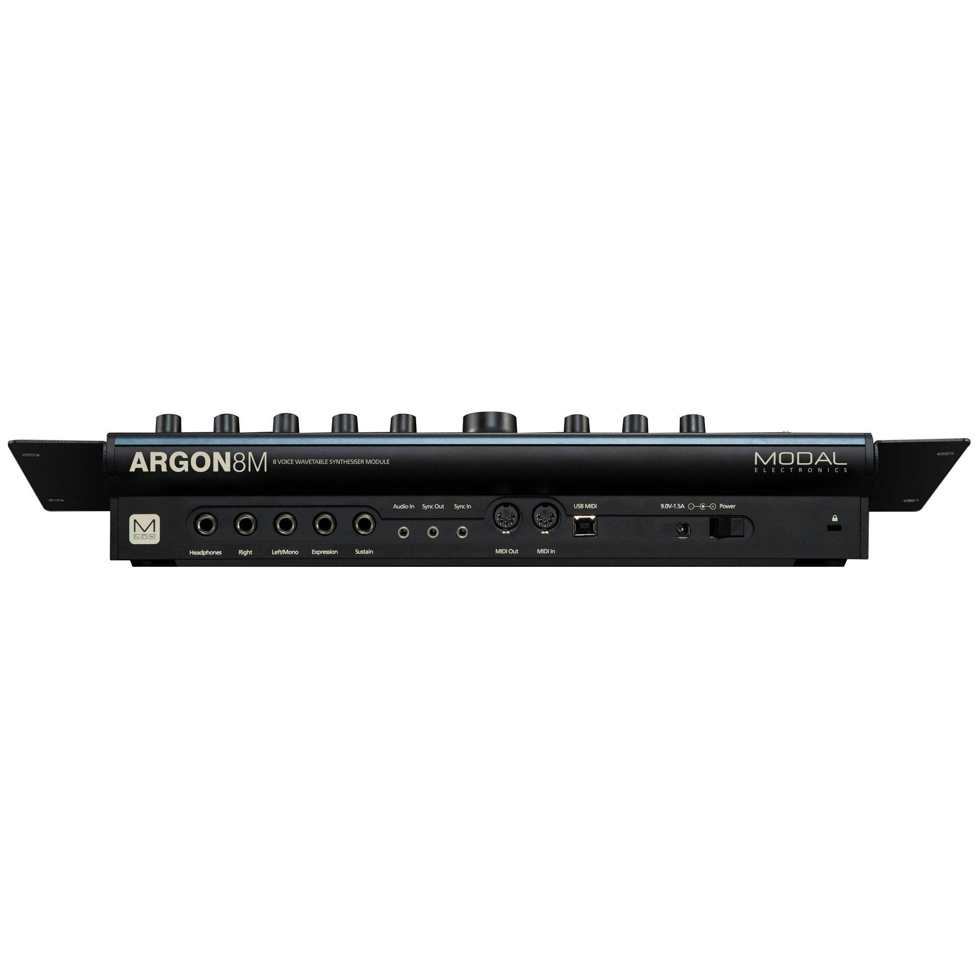 Modal Electronics Argon8M 8-Voice Polyphonic Wavetable Synthesizer  Rackmount Module - andertons-cas